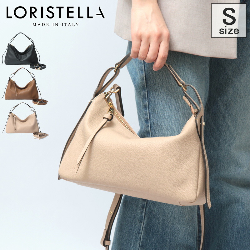 ロリステッラ バッグ LORISTELLA ハンドバッグ 2way ワンハンドル ミニ ショルダーバッグ 斜めがけ イタリア製 レザー レディース LACEY 3089 ★