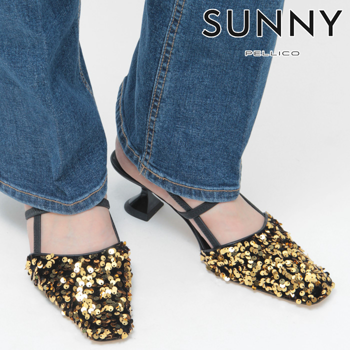 新品【PELLICO】ペリーコ　パンプス 24センチ PELLICO SUNNY / ペリーコサニー メタリックパンプス PS24-1600