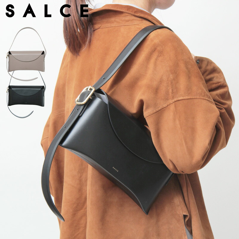 【クーポン】SALCE サルチェ バッグ ショルダーバッグ 本革 レザー レディース ロングベルト イタリア製 AIDA ★