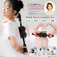 岩崎恭子生みだす Breast Top 完全無欠巻きねじる・伸ばす・転がす・振りまわす盛りだくさんな動くことでスマホ身のこなしのガチガチ後ろ側に取りかかる鍛えにくい大内転筋・骨盤帯底筋形づくるに座って使えるので伸び伸びする一時停止にも♪