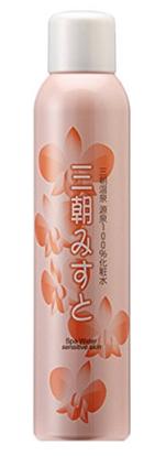 三朝みすと200g×6本+得得80g1本貨物輸送無料乳飲み子のようなプルプル海水浴場潤肌にラドン泉から生まれた自然的お水今だけどれでも好いたらしい得得春肌美差し上げ物～♪更に抽せんで3組様三朝海水浴場一時滞在券差し上げ物中♪