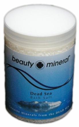 敏感肌の方にもBeauty　Mineral　ビューティーミネラル　バスソルトナチュラル1000g死海の塩★クレオパトラ入浴に♪疲れた夜のリラクッス湯に♪