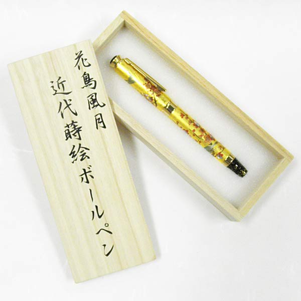 貨物輸送無料！おもてなしの祝する品・外国で旅するの譲りわたす品にも旗がしら式金箔ボールペン扇