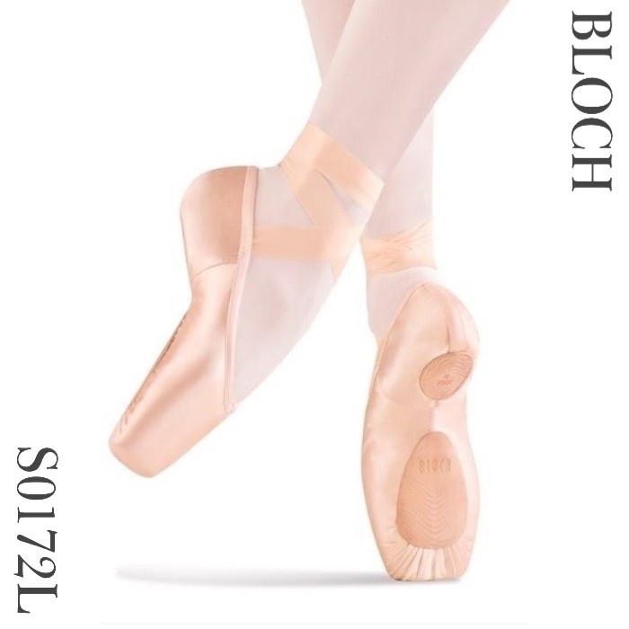 BLOCH（立ちはだかる）トゥーシューズ Eurostretch（ユーロ伸ばすこと）S0172L 伸ばすこと繻子・軽さ・足に相応う