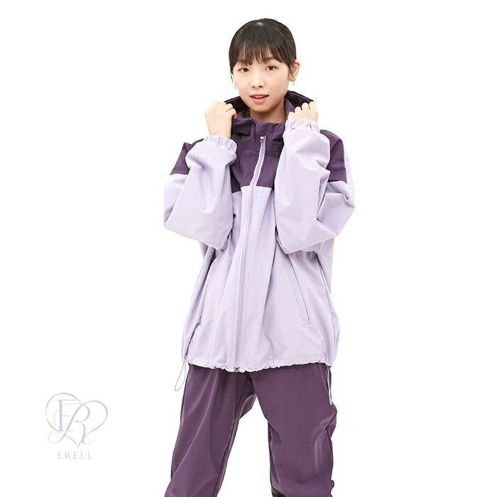【MAGMA サウナ上衣 紫はしどい】ERELL バレー サウナジャケットエレル バレー用サウナ御召しもの 動くことを妨げない伸縮性のある上衣保温性人並み外れたのサウナ御召しもの