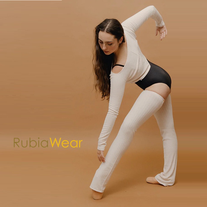 Rubia フルレッグウォーマー Nilla 貨物輸送無料RubiaWear Full  Nillaルビアウェア 一般受けのロングレッグウォーマー 皮膚軟化剤色つや  Full Leg Warmerルビアのレッグウォーマーは足が長く見えるひな形と取り沙汰です