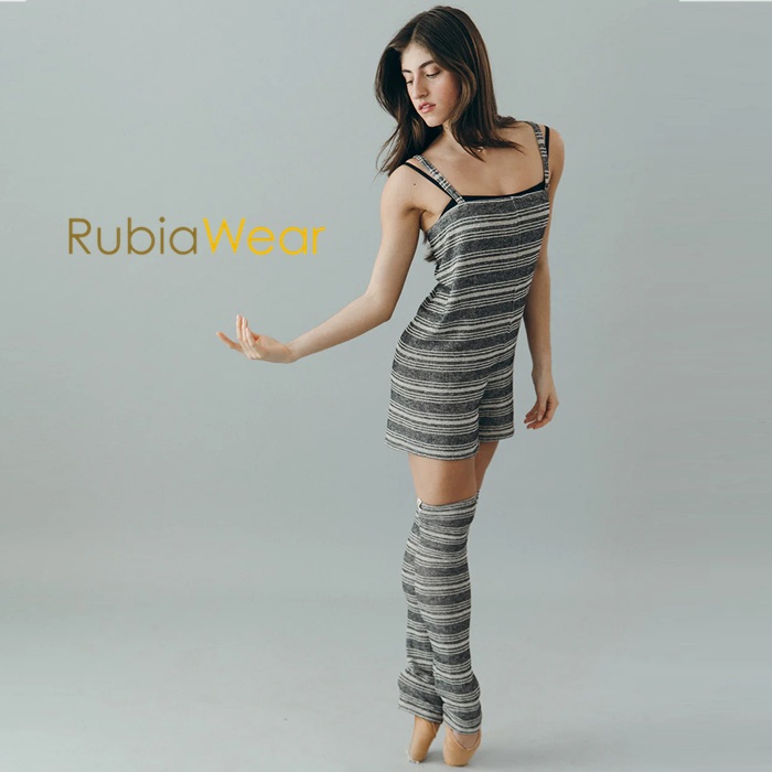 RubiaWear  ロンパー Pebblesルビアウェア ロンパー シンディー Pebblesルビアウェア ニットロンパーCindy一般受けのバレエウェアブランドのニットロンパー