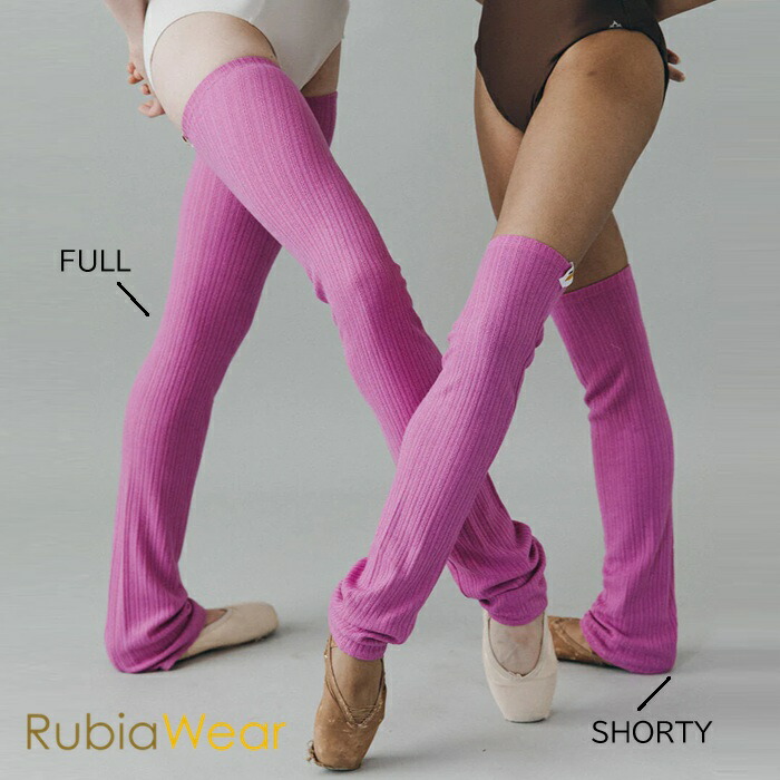 楽天市場】 送料無料【Rubia フルレッグウォーマー CLOVER】RubiaWear