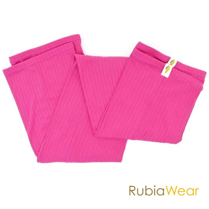貨物輸送無料【Rubia フルレッグウォーマー LEILA】RubiaWear 盛りだくさん レッグウォーマー LEILA Fuchsiaルビアウェア  FULL LEGWARMER LEILA フクシア さくら色