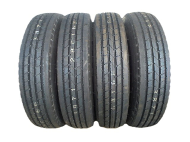 【中古】 6.50R16 8PR グッドイヤー GOODYEAR 夏 フレックススチール G220 中古 9.9分山 4本セット サマー タイヤ 日本製 6.50/16 6.50-16