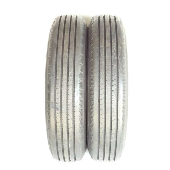 【中古】 225/80R17.5 123/122L ヨコハマタイヤ 夏 SUPER STEEL RY138E 中古 9.9分山 2本セット サマー タイヤ 2022年製 日本製 225/80/17.5 225/80-17.5