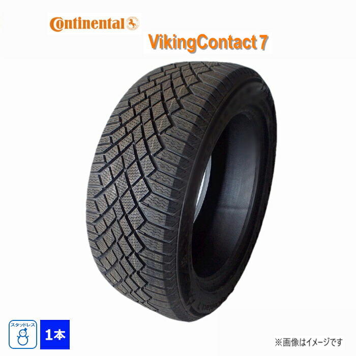 235/55R18 104T XL コンチネンタル VikingContact 7 新品 1本のみ スタッドレスタイヤ 2019年製|ダルハン店