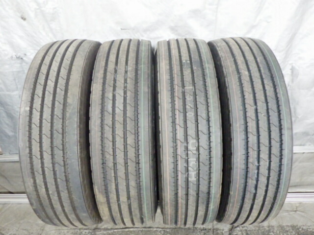 T838 新車外し イボ付　9.9分山 8本価格! 275/70R22.5 148/145J ダンロップ ミックス MIX　SP680　2018年製　 275/70-22.5 275/70/22.5 数量限定特価！⁄新車外しタイヤ⁄中古275⁄80R22.5 151