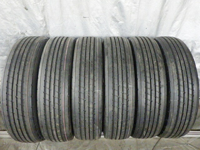 【中古】 255/70R22.5 143/140J ブリヂストン BRIDGESTONE 夏 R173 中古 9.9分山 6本セット サマータイヤ 2024年製 日本製 255/70/22.5 255/70-22.5|ダルハン店