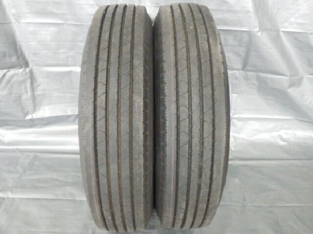 【中古】 11R22.5 16PR ブリヂストン BRIDGESTONE 夏 V-STEEL RIB R278 中古 9.9分山 2本セット サマータイヤ 2022年製 日本製 11/22.5 11-22.5