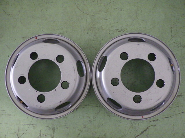 【中古】 15&times;5J PCD:208 5穴 +115 TOPY XFA 中古 2本セット スチールホイール｜ダルハン店