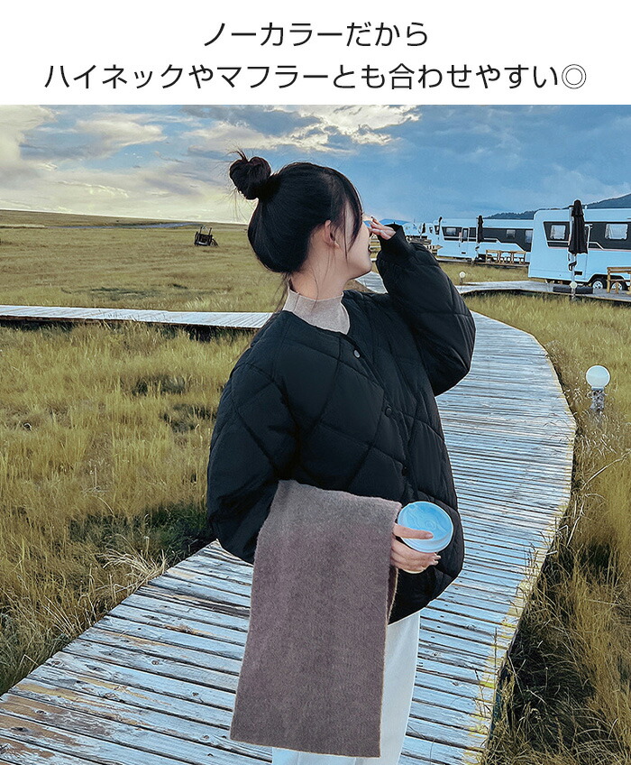 カ〕 コート アウター レディース 秋 秋アウター キルティング