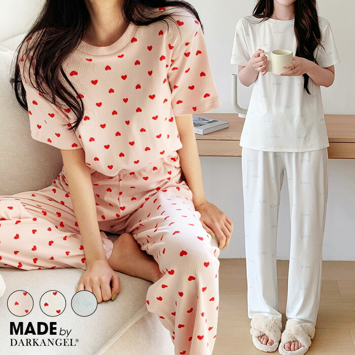 楽天市場】〔カ〕 ルームウェア セットアップ パジャマ レディース