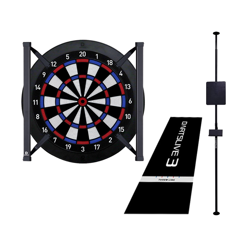 市場 ダーツボード ダーツライブ DARTSLIVE home セット 防炎スローマット dartslive ポールスタンド ホーム HOME DL3