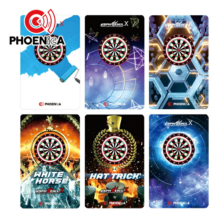 楽天市場 ダーツ フェニックスカード Phoenica ダーツボード オンラインカード Phoenixdarts フェニカ メール便ok 1トリ Darts Shop Tito ダーツティト