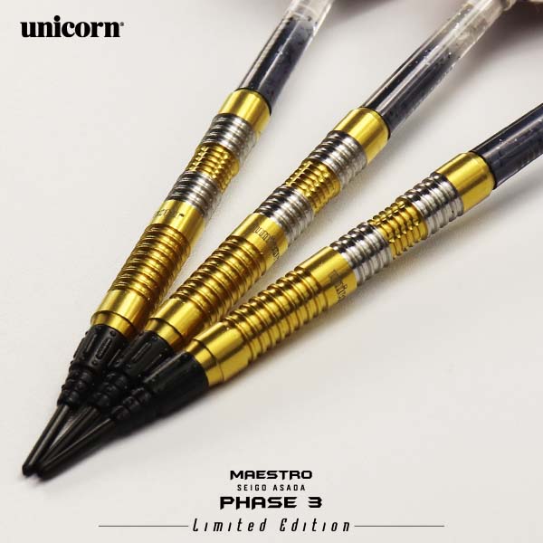 【予約でP10倍】unicornMAESTROSEIGOASADAP3Limited浅田斉吾選手モデルユニコーンマエストロリミテッドゴールド(メール便OK/5トリ)