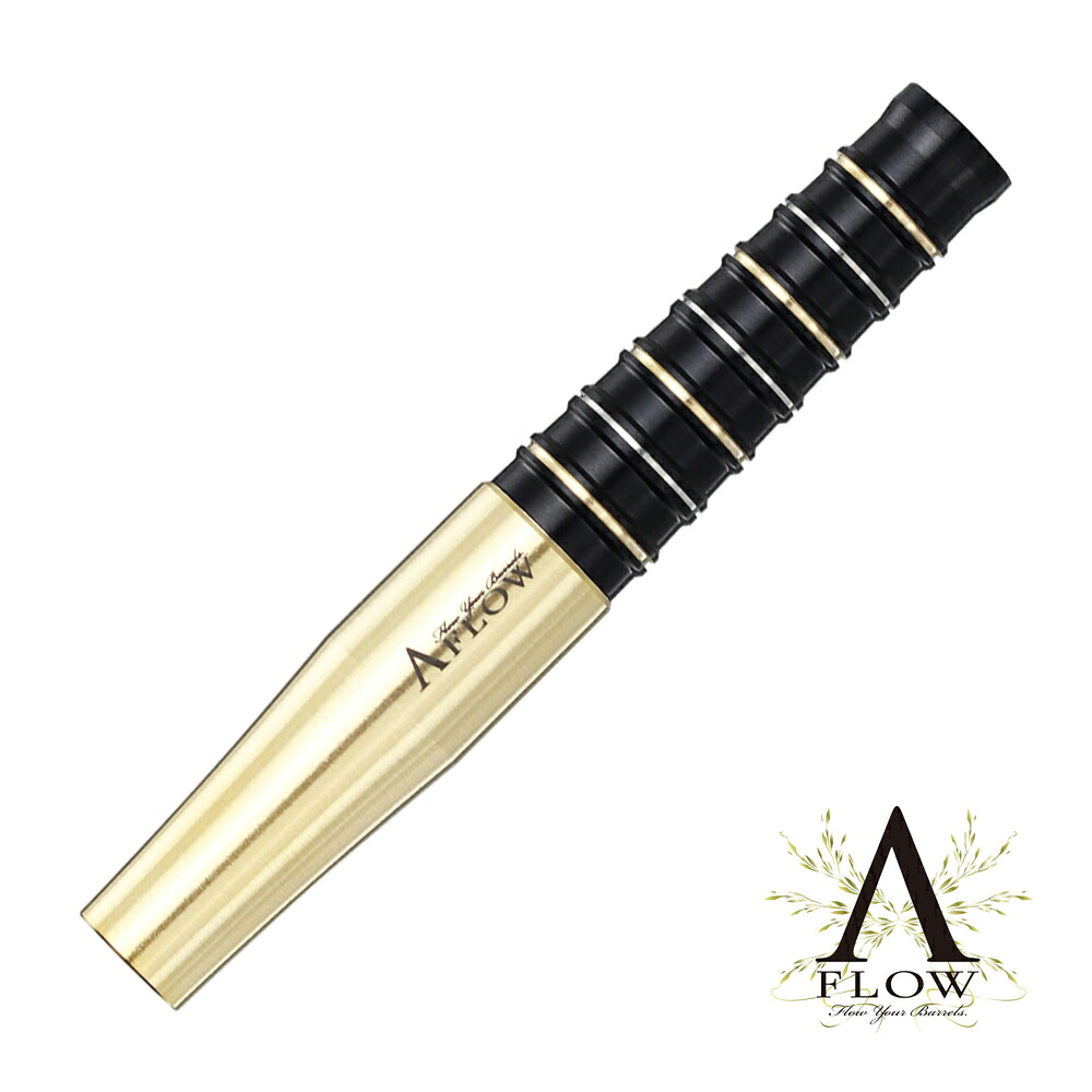 ダーツ バレル DYNASTY A-FLOW BLACK LINE NUSH3 中村俊太郎選手モデル ダイナスティー (メール便OK/5トリ)|Darts shop TiTO (ダーツティト)