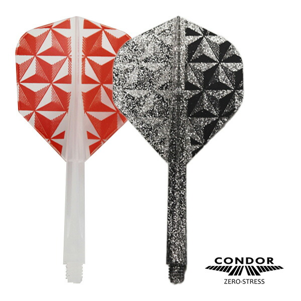 楽天市場 Condor シャフト一体型フライト Pyramid ピラミッド コンドル スタンダード スモール メール便ok 5トリ Darts Shop Tito ダーツティト