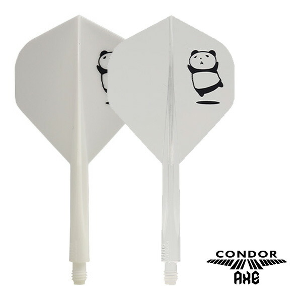 楽天市場】ダーツ フライト CONDOR AXE 唐草模様 Small M クリア