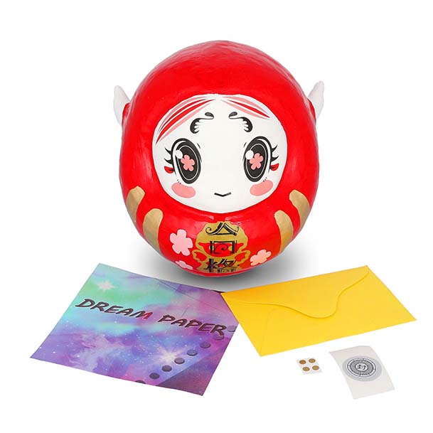 楽天市場】福を招くダルマ 合格祈願 だるま 置物 開運だるま 縁起物