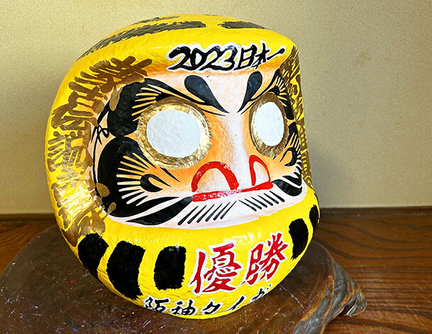 虎だるま（2005年製）　タイガース優勝 虎だるま（2005年製） タイガース優勝