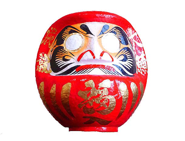 楽天市場 和雑貨 贈り物 オリジナル 縁起物 高崎だるま 4丸 7号 高さ２４ｃｍ 手作り キャラクター 特別オーダー 贈り物 金運 プレゼント 合格 選挙 必勝 結婚式 米寿 喜寿 誕生日 ウエディング ウエディングプレゼント 海外へのプレゼント 会社ノベルティーグッズ 会社