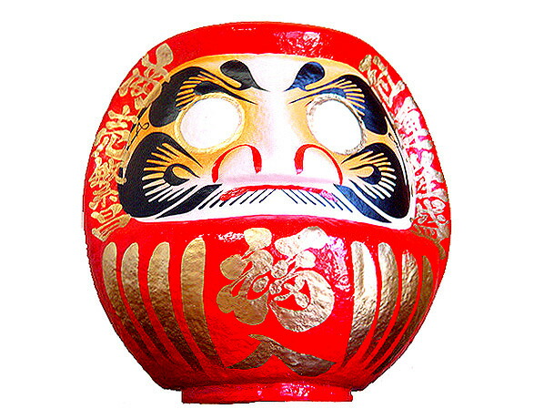 楽天市場 和雑貨 贈り物 オリジナル 縁起物 高崎だるま 6丸 9号 高さ２８ｃｍ 手作り キャラクター 特別オーダー 贈り物 金運 プレゼント 合格 選挙 必勝 結婚式 米寿 喜寿 誕生日 ウエディング ウエディングプレゼント 海外へのプレゼント 会社ノベルティーグッズ 会社