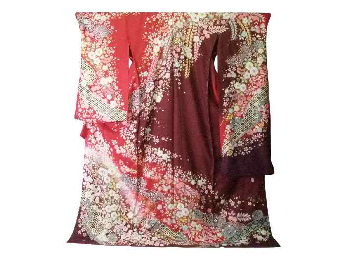 早い者勝ち❗️最安値中❗️お仕立て上り高級振袖　辻ヶ花　絞り　正絹　長襦袢サービス 楽天市場】【送料無料】振袖 お仕立て付き 正絹 辻が花総絞り 濃紫地花