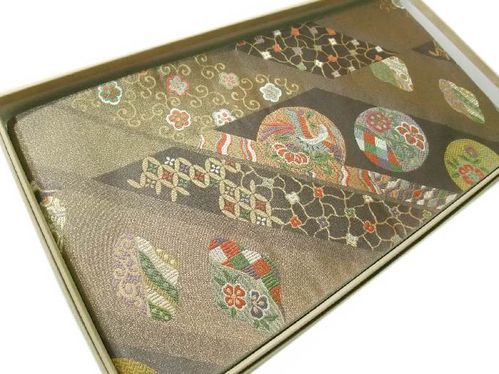 楽天市場】【送料無料】袋帯 正絹 西陣 長嶋成織物 翔鳳錦 新品 hu332