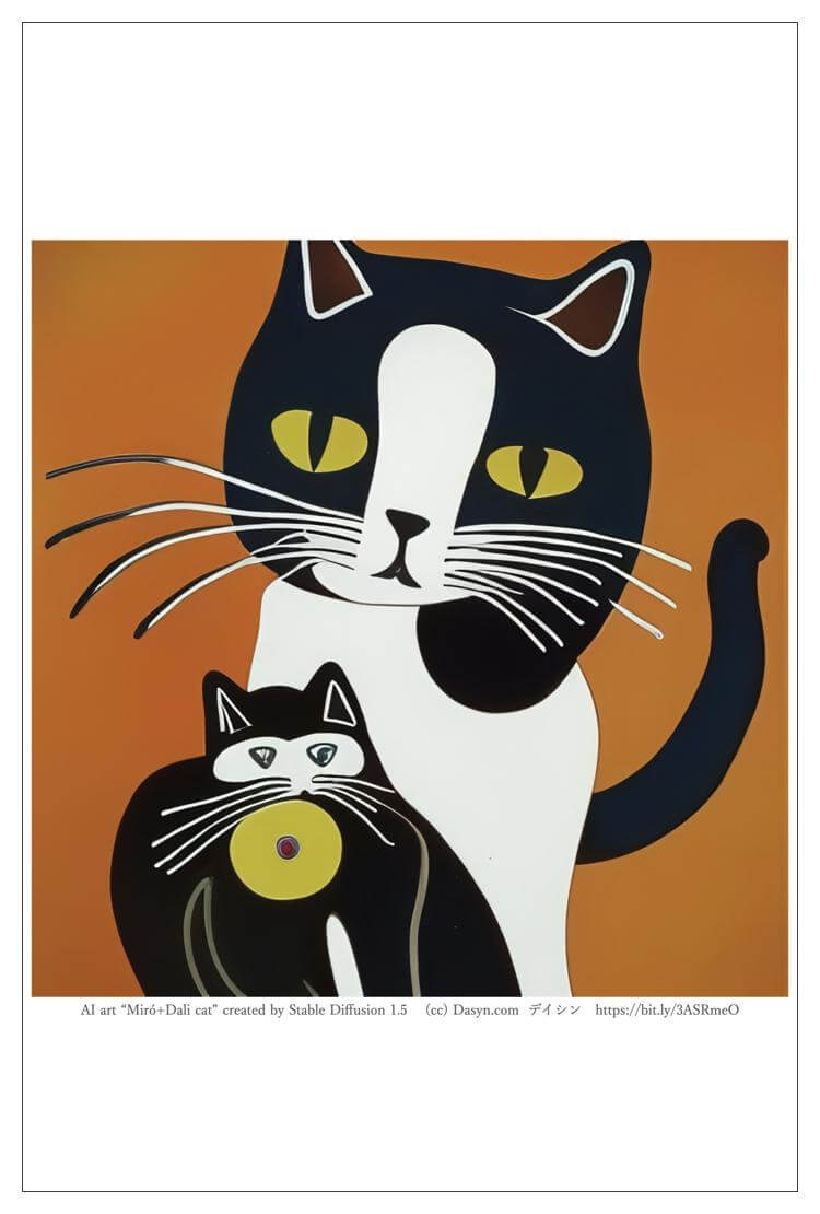 楽天市場】猫アート 近代絵画風 AIアート ポストカード 絵はがき