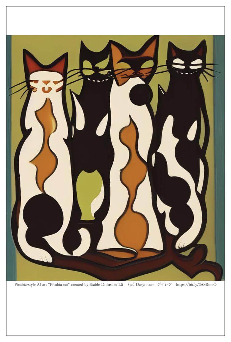 楽天市場】猫アート 近代絵画風 AIアート ポストカード 絵はがき
