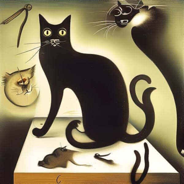 オブジェ アート 芸術 美術 壁掛け 手描き 原画 1点もの 大型 ねこ 160076-2-