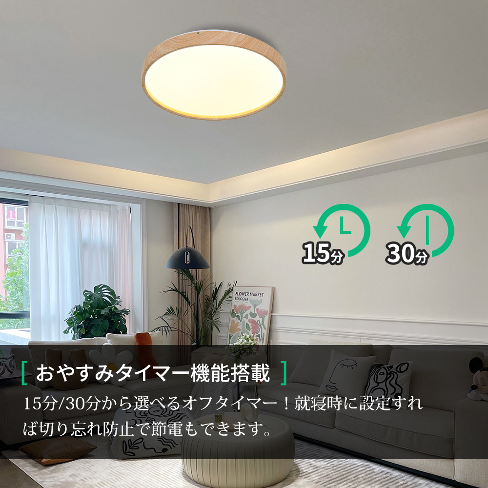 シーリングライト 12畳 LED コンパクトタイプ 12畳まで リモコン 和風