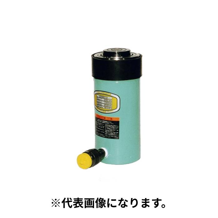 【法人のみ】大阪ジャッキ製作所 OJ (/AL) Ｅ形 パワージャッキ 揚力 23tf ストローク 50mm 油圧ジャッキ 単動型　Sタイプ スプリング戻り油圧 [E23S5]
