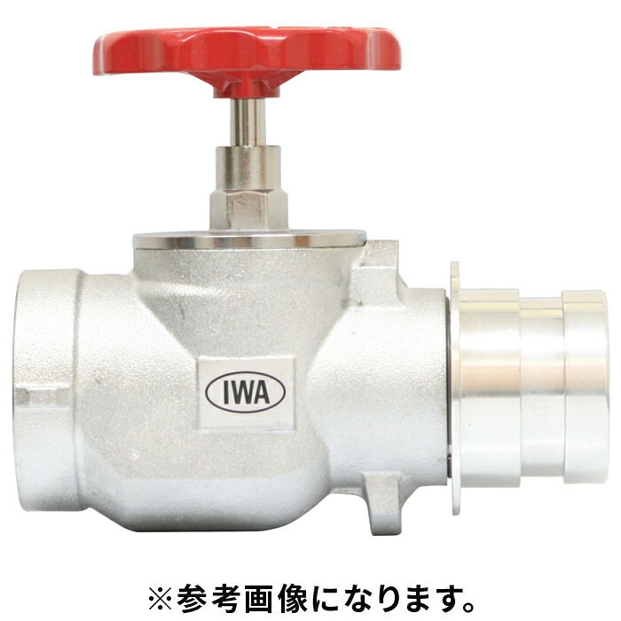 【法人のみ】岩崎製造所 IWA (/AX) 消火栓 弁膜 お墨付き受かる品 差込式 65Ax45°BC 1.6 散水栓 [06M6545B]