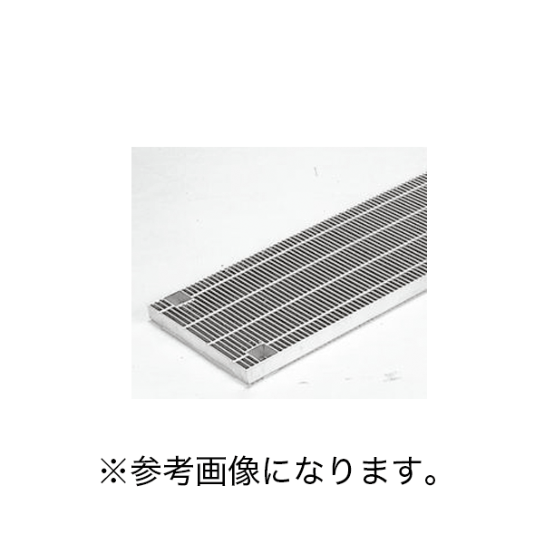 カネソウ (/BI) スチール製グレーチング ボルト固定式 細目プレーンタイプ 横断溝用 メインバー I バー エコノミータイプ T-20仕様 受枠無し QSBL-84038I