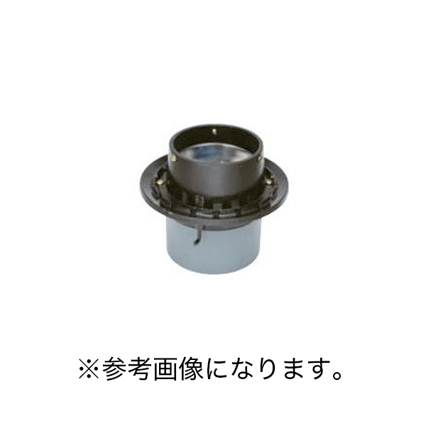 カネソウ (/BI) 鋳鉄製ルーフドレン たて引っ張ること用 打込型 ねじ込み式 露台中継ぎ 水はね押しとどめる型 [EMJ-2-125]