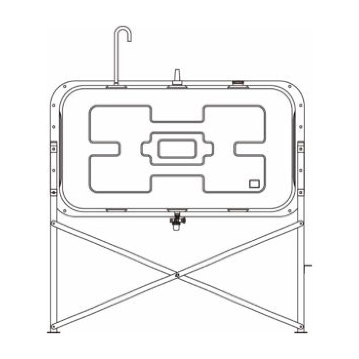 【法人のみ】サンダイヤ (/AO) 油絵の具貯蔵タンク 耐震強化因子型 １G相応う 角型 １キログラム 静電容量９１４l ランプ油貯蔵タンク 取っておく貯蔵タンク 燃え種貯蔵タンク [KS1-990SJ1]