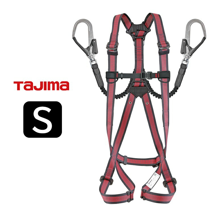 新品未使用】タジマtajima フルハーネス 　GS112 sizeM Tajima ハーネスZS 黒 Lサイズ 新規格 フルハーネス 硬質