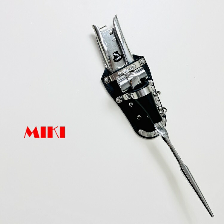 大切な人へのギフト探し <br>三貴MIKI BXハッカーケース SPH着脱タイプ SPH50-B バンセンカッターホルダー 水平器ホルダー MIKI SPH収納ケース ブラック SPH50-B