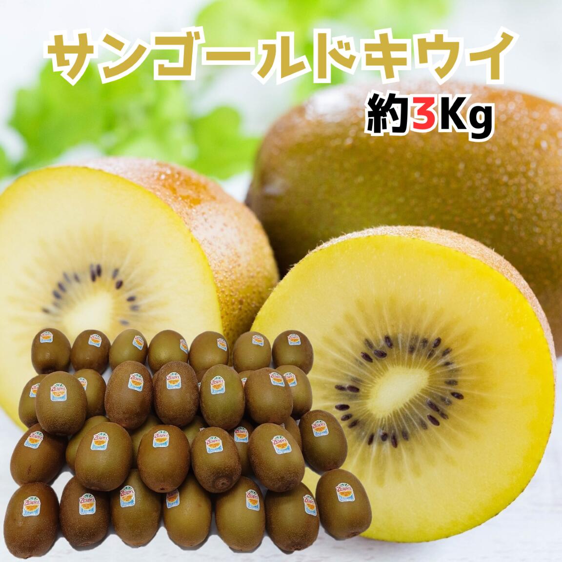 ゼスプリ ニュージーランド ”サンゴールドキウイ” 25～33玉 約3kg 【北海道・沖縄・離島以外送料無料】 家庭 贈答　父の日 母の日 プレゼント 贈答 家庭 ギフト お中元 お歳暮 お盆