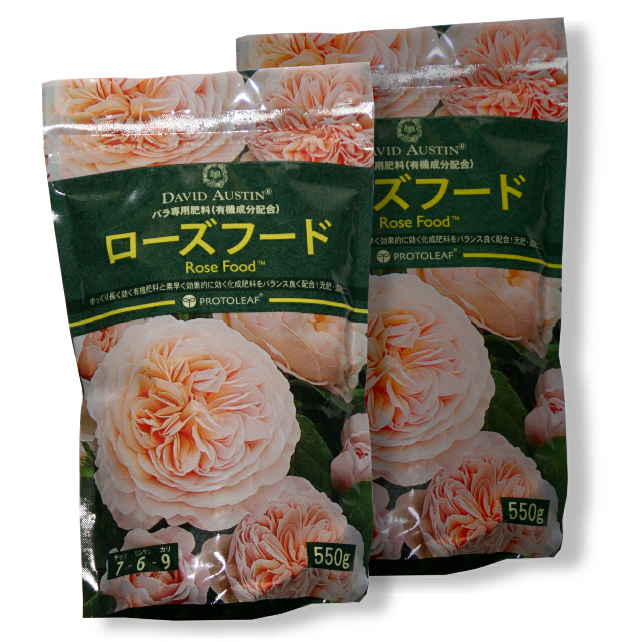 【楽天市場】【まとめ買いでお得】デビッド・オースチンの 「ローズフード550g入り」 2袋セット David Austin Rose Food 550g× 2packs：デビッド