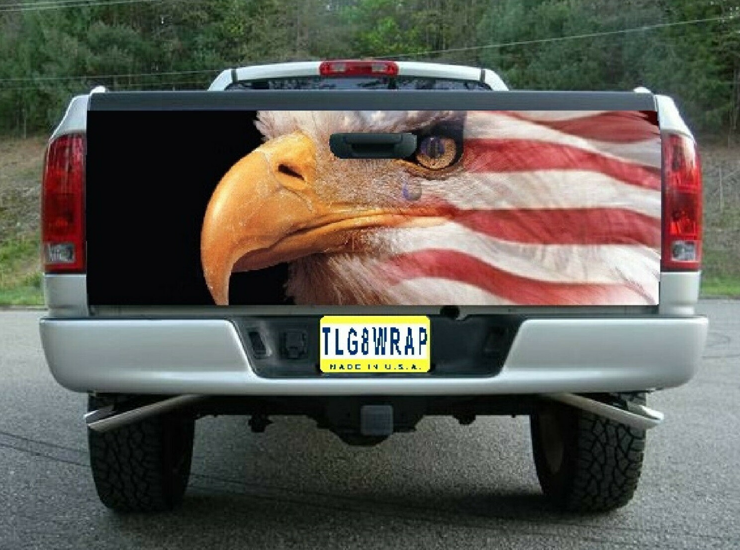 【楽天市場】デカール ステッカー テールゲート / ピックアップ / ピックアップトラック / Picup truck / アメリカンフラグ