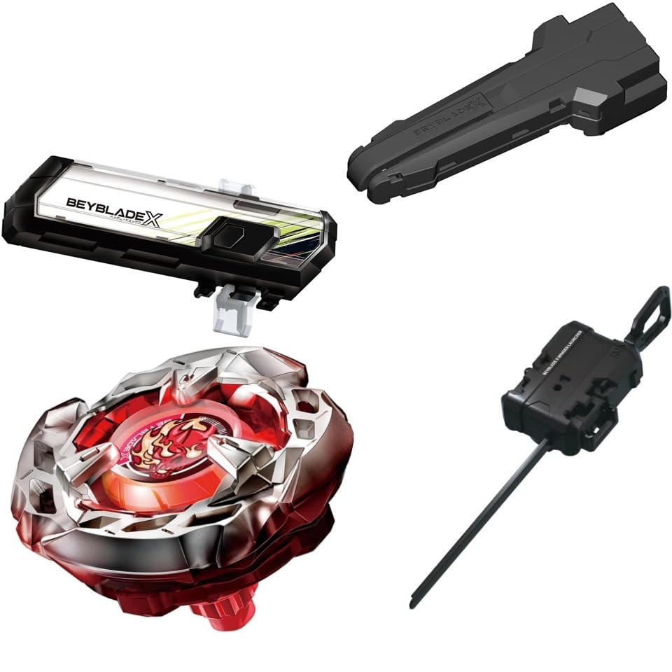 ベイブレードX　コバルトドラグーン　グリップランチャー　まとめ売り 2種セット】BEYBLADE X ベイブレードX BX-34 スターター