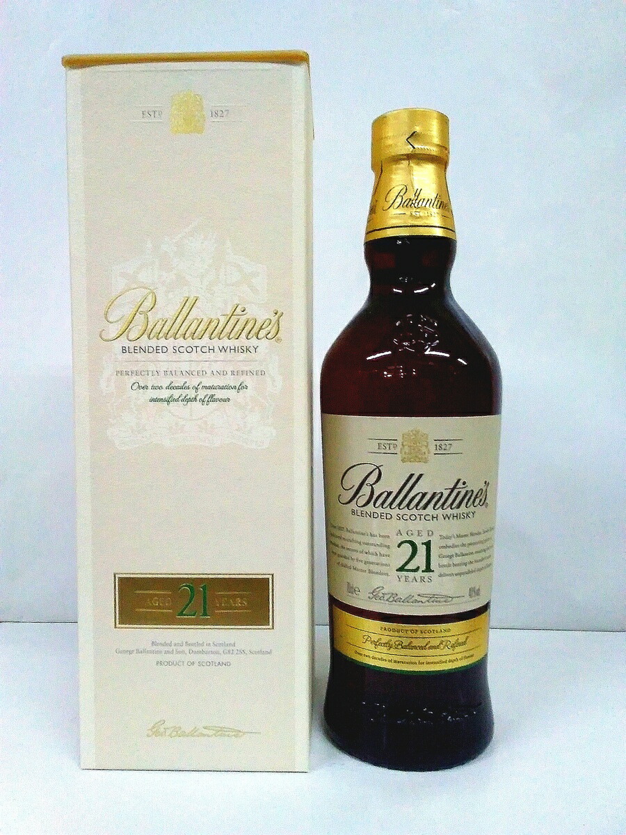 バランタイン 21年 バランタイン 21年 [Ballantine's] 香るウイスキー バランタイン